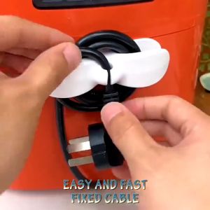 Cord Wrapper Organizer Clips Holder Wire Hider Cable Winder Management Wrap For Kitchen Appliance Stand Blender Mixers