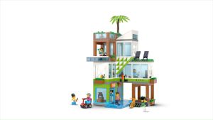 LEGO City 60365 Apartment Building Building Toy Set (688 Pieces) Balok Mainan Anak (6 Tahun+)