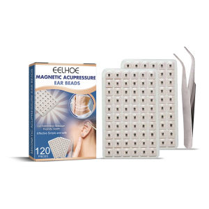 EELHOE | Miếng Dán Tai Giảm Béo Huyệt Đạo Liệu Pháp Từ Tính Thải Độc Bạch Huyết Đốt Cháy Mỡ Thừa Loại Bỏ Cellulite Làm Phẳng Bụng Săn Chắc Cơ Bụng