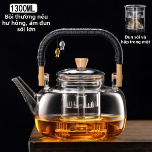 High Temperature Resistant Tea Pot Set For Boiling And Brewing Tea