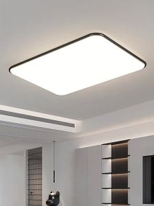 FANZHEN | Minimalist Modern Ultra Thin Black and White Square Ceiling Light