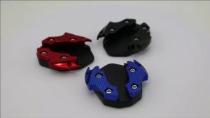 1PC Đa Năng CNC Hợp Kim Nhôm Xe Máy Bên Chân Đế Bao Chân Đế Xe Đạp Chân Đế Mở Rộng Hỗ Trợ