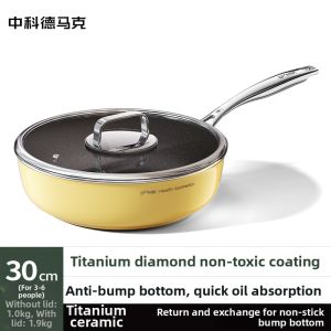 DUMIK | Titanium Ceramic Non-stick Cooking Pan