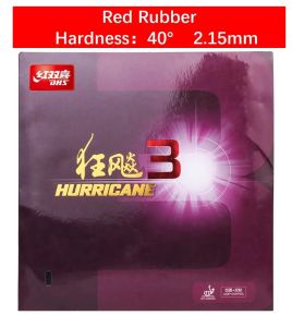 DHS | News DHS Hurricane 3 H3 Pimples in Table Tennis Rubber with Sponge Ping Pong Racket Rubbers Sheet Tenis De Mesa