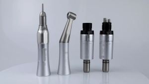 FX25 FX65 Dental 1:1 Direct Drive Contra Angle Low Speed Handpiece Straight Handle Polishing Air Motor 2/4 Hole Tools