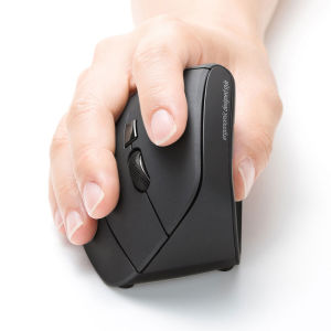 Sanwa Supply | Ergonomic Silent Gaming and Office Mouse Wireless Wired