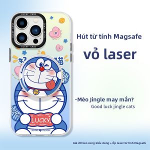MASFEIL | Ốp Lưng Điện Thoại Chống Rơi Phủ Toàn Bộ Có Chân Đế Từ Tính