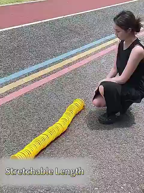 Toolshub Flexible Expandable Garden Hose with Spray Gun High Pressure Water Hose for Car Wash and Plant Watering