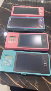 LCD DRAWING PEN CASE KALKULATOR / KOTAK PENSIL 2IN1 LCD DRAWING BOARD EDUKASI ANAK