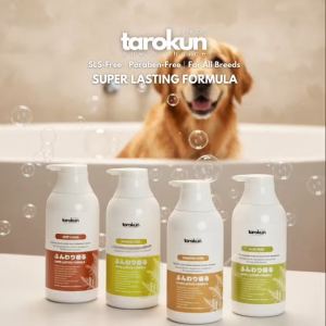 Tarokun Pet Shampoo 500ml – SLS-Free | Paraben-Free | For All Breeds - Super Lasting Formula