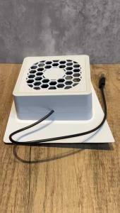 For PS5 Slim LED Cooling Fan with 2 USB Ports Side-Mounted Cooling Fan Dustcover Side Cooler For PS5 Slim Console Accessories
