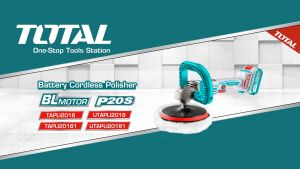 TOTAL เครื่องขัดสีรถแบตเตอรี่ 20 โวลต์ TOTAL รุ่น TAPLI20181 TAPLI2018