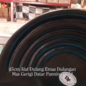 45cm ALAT DULANG EMAS DULANGAN MAS GERIGI DATAR PANNING GOLD FIBERGLASS