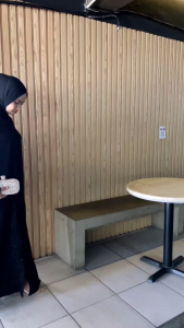 SABELLA ABAYA GAMIS HITAM ORI FURSAN KARIMAH