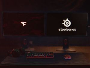 SteelSeries Apex 9 Mini Faze Clan Edition Linear OptiPoint Optical Switches 60% Gaming Keyboard