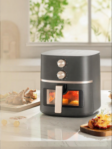 Midea | Lò Nướng Không Dầu Có Màn Hình Hiển Thị Dung Lượng Lớn Điều Khiển Bằng Cảm Ứng