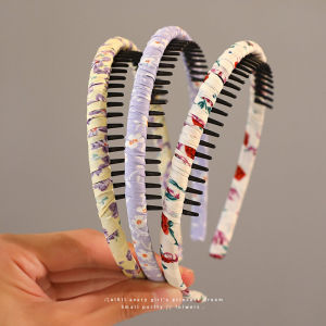 Anti-Slip Toothed Hairband for Kids Baby Girls Hair Accessories Hair Clip Frizz Tamer Korean Style Childrens Headwear