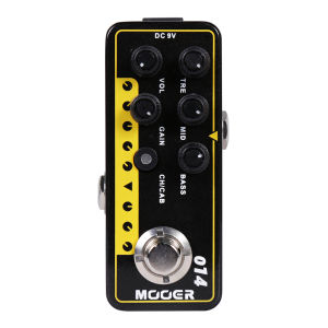 Mooer | MOOER Guitar Effect Pedal Digital Preamplifier Effect Pedal True Bypass Mini Effect Pedal for Guitar Performance Atmosphere