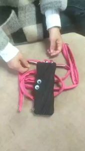 Student large capacity one zipper pencil bag Coin purse zipper small monster pencil bag