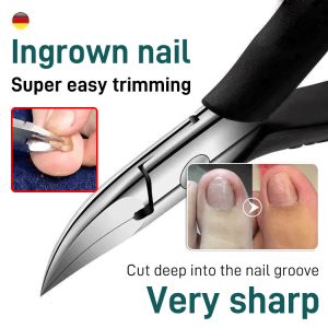 Multi-Functional Stainless Steel Nail Clipper Set Ingrown Nail and Toenail Cutter Nail Care Dead Skin Pliers Portable and Durable