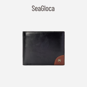 SeaGloca New Korean Mens Advanced Version Leather PU Business Bi-fold Wallet Seagloca Bifold Snakeskin Wallet Nautica Wallet Vega Wallet Saddleback Wallet Spongebob Wallet - Lazada