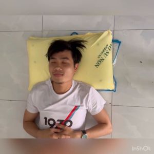 Gối cao su nằm êm ái mềm dẻo phù hợp cho mọi lứa tuổi kích thước 40x60 cao cấp