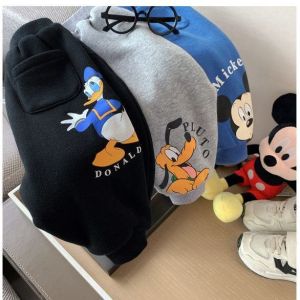 LS Show Summer Boys Cartoon Trousers Long Pants Cotton Pants Summer Pants Age 3-7-year-old Size 90-130cm