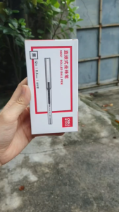 Bút kim nước Deli XFer S657 ngòi 0.5mm hộp 12 cái mực xanh đen đỏ (Trộn màu theo yêu cầu)