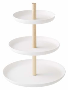 Three-Layer Wooden Fruit Dish Stand Sweet Dessert Cake Tosca Display Stand Japanese Style Dining Utensils Fruit Basket