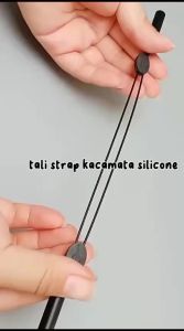 Tali Silicone Penahan Kacamata: Strap Adjustable Stretch Silicone