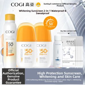 COGI | High Uv Protection Sunscreen Whitening Spray 50 Uv Protection for Sensitive Skin Men Women Facial Sun Protection