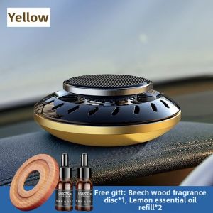 Rotating Car Fragrance Odor Removal UFO