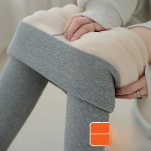 Miiow | Thickened Lamb Velvet High Waist Womens Leggings Autumn Winter Fleece Lined New Style Plus Size Warm Cotton Pants