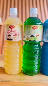 Injoy Strawberry Flavored Syrups 1.3kg (1L) x1 and x3 Pack - Sweet & Fruity Syrup for Desserts Drinks & More