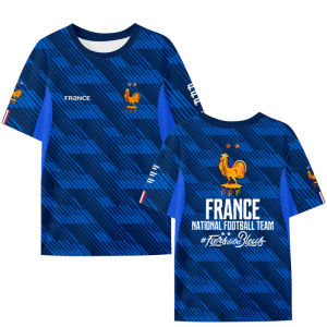 2026 World Cup France Team Supporters Moisture-wicking Short-sleeve T-shirt