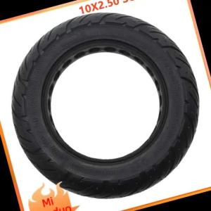 Puncture proof 10 inch electric scooter tire honeycomb solid design 10x2.50 high elasticity rubber