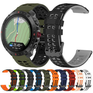 22mm Watch Strap for POLAR VANTAGE M3 M2 M V3/GRIT X X2 Pro Titan Sport Replacement Bracelet for COROS APEX 4 42mm Silicone Band