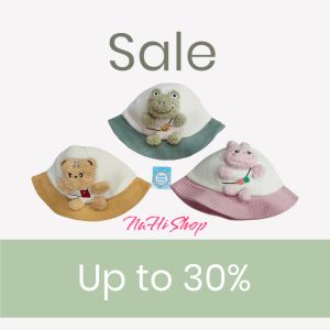 [KID PLUS] MŨ VÀNH TRẺ EM VẢI LEN THÊU THÚ BÔNG DỄ THƯƠNG MANG ÊM NHẸ THOÁNG KHÍ HÚT MỒ HÔI BÉ MANG ĐI CHƠI ĐI HỌC.