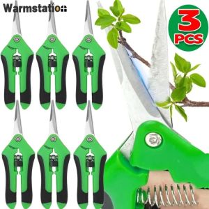 กรรไกรสวนบอนไซกรรไกรเล็มกิ่งไม้สำหรับปลูกต้นไม้ผลองุ่นกระถางในครัวเรือนขนาด1/3เครื่องมือการตัดแต่งกิ่ง