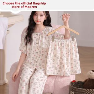 MiiOW | Girls Light Weight 3-Piece Pajama Set