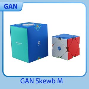 【JudyCube】GAN Skewb Magnetic (Enhanced UV Coated) Magnetic Magic Speed Cube  Professional Fidget Toys GAN Skewb Cubo Magico