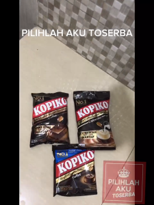 Permen Kopi KOPIKO COFFEE CANDY - Harga 3 Bungkus