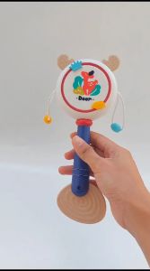 [BIG SALE] Baby Hand Rattle Drum / Mainan Anak Bayi Tongkat Genggam Musik RATTLE ANIMAL