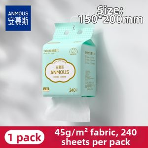 Anmous | Wall-mounted 100% Cotton Disposable Facial Towel Thick