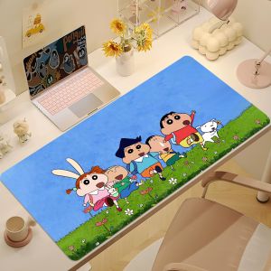Cartoon S-Shin-chans C-Crayon Mouse Pad Non-slip Thickened MousePad Large Writing Lockedge Office Student Gaming Cushion