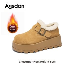 Agsdon | Winter Warm Wool Lined Hiking Boots