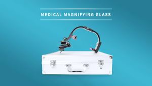 NICEDEN Dental Headlight Binocular LED Loupes 2.5/3.5/6x Headband Adjustable 5W Dentist Surgical Headlamp Dentistry Magnifier