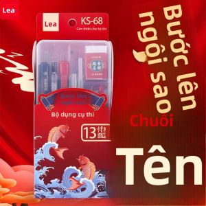 MONLEYTA | Bộ dụng cụ thi cử 2B Bộ dụng cụ chấm điểm trong suốt Bộ dụng cụ hoàn chỉnh Bộ dụng cụ cần thiết cho kỳ thi đại học