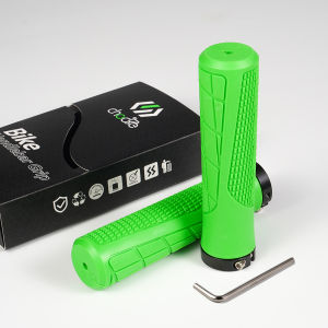 Lock On Bike Grips for MTB / Cycling - Anti-Skid Ergonomic Rubber Handlebar Grips - Cycling Handlebar Cuffs