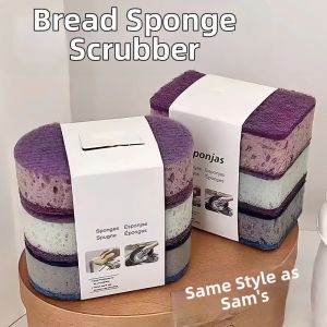 Oil-Resistant Thick Dense Dish Sponge Scouring Pad
